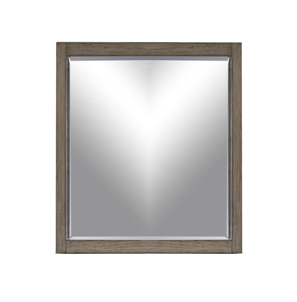 Emery Park - Modern Loft Mirror in Greystone Finish - IML-463-GRY