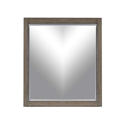 Emery Park - Modern Loft Mirror in Greystone Finish - IML-463-GRY