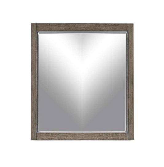 Emery Park - Modern Loft Mirror in Greystone Finish - IML-463-GRY
