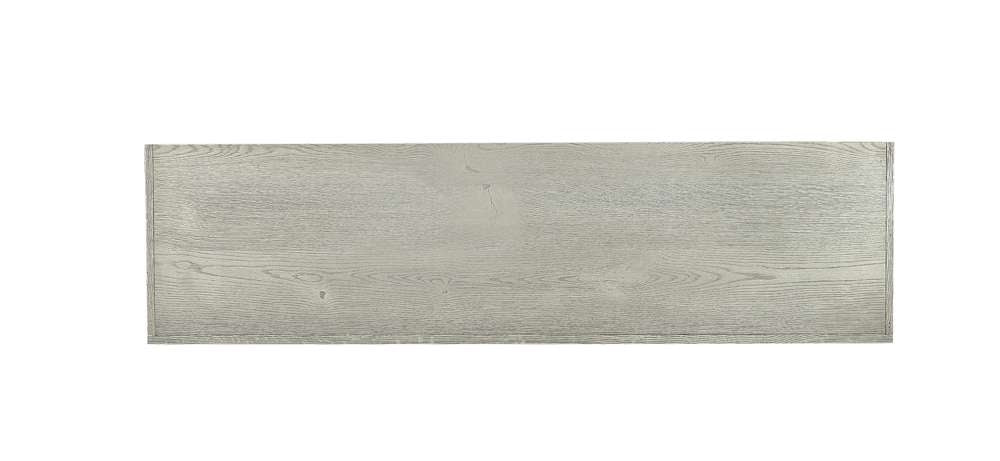 Emery Park - Nova Oak 74in Open Console in Heather Grey Finish - WKU1074-HGR veiw 2