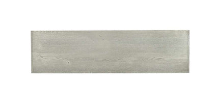 Emery Park - Nova Oak 74in Open Console in Heather Grey Finish - WKU1074-HGR veiw 2