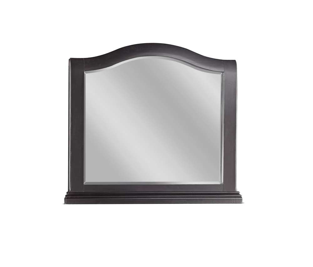 Emery Park - Oxford Arched Mirror in Rubbed Black Finish - I07-463-BLK