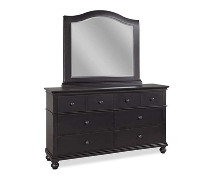 Emery Park - Oxford Arched Mirror in Rubbed Black Finish - I07-463-BLK veiw 1