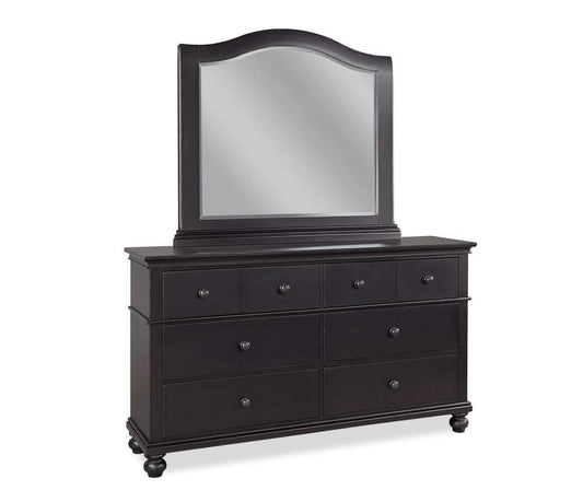 Emery Park - Oxford Arched Mirror in Rubbed Black Finish - I07-463-BLK veiw 1