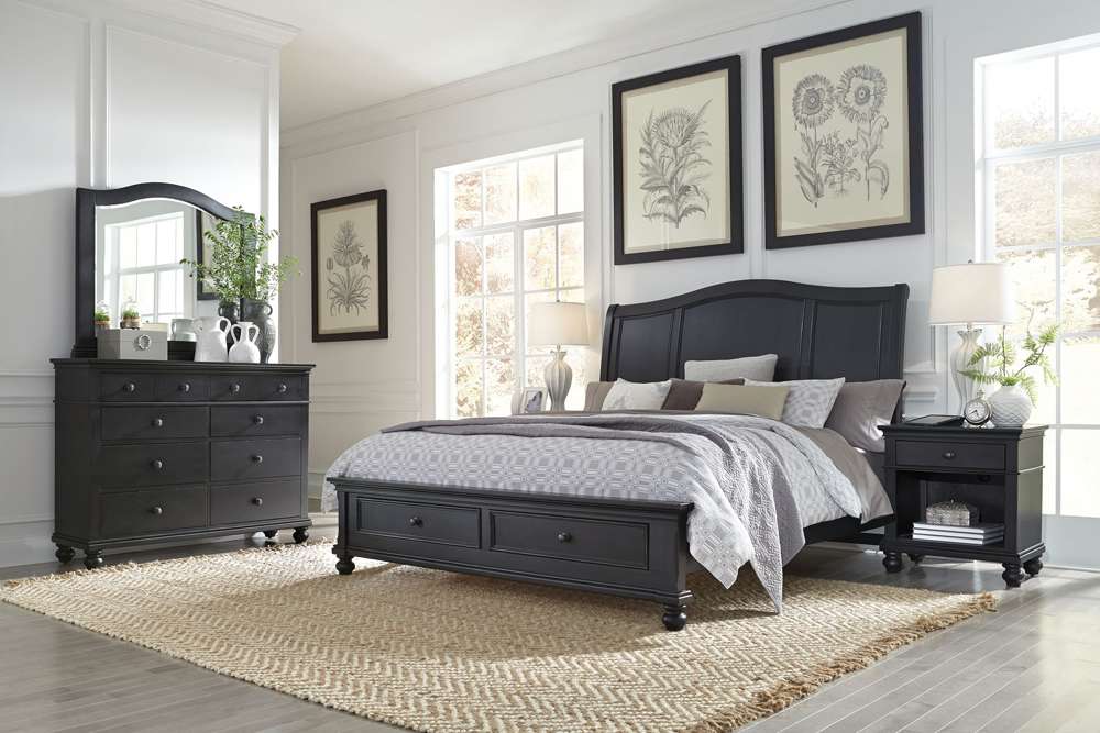 Emery Park - Oxford Arched Mirror in Rubbed Black Finish - I07-463-BLK veiw 4