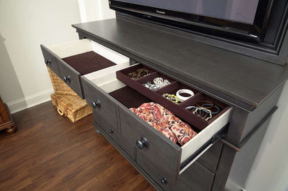 Emery Park  -  Oxford Chesser in Peppercorn Finish  - I07-455-PEP-1 veiw 5