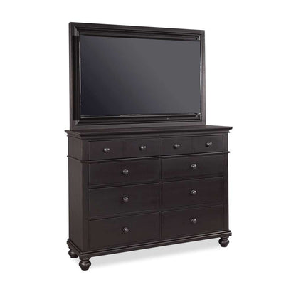 Emery Park  -  Oxford Chesser with TV Frame in Rubbed Black Finish