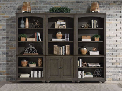 Emery Park - Oxford Door Bookcase in Peppercorn Finish - I07-332-PEP veiw 1