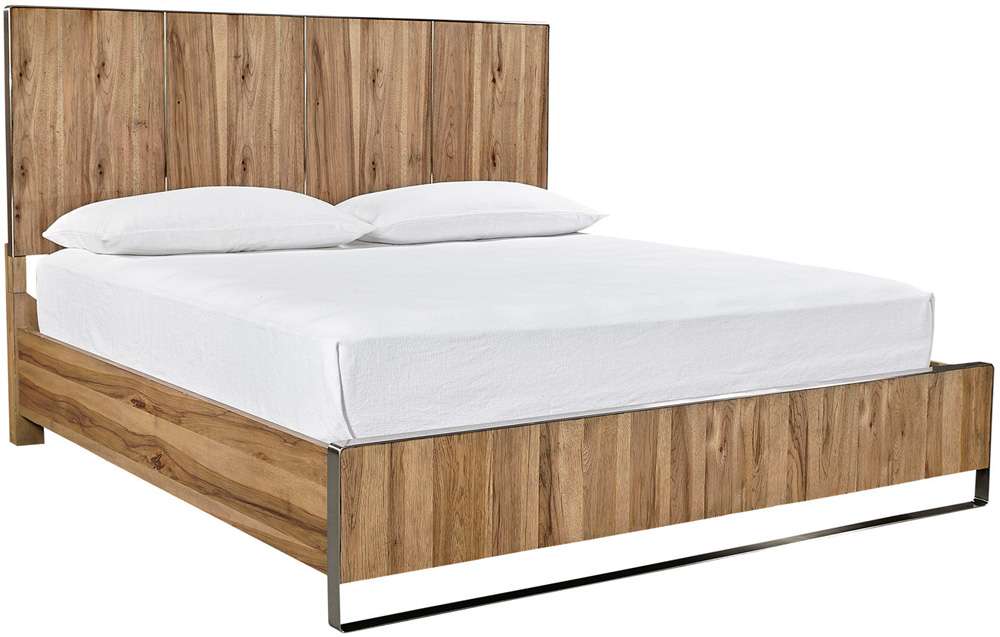 Emery Park - Paxton Queen Non Storage Panel Bed in Fawn Finish