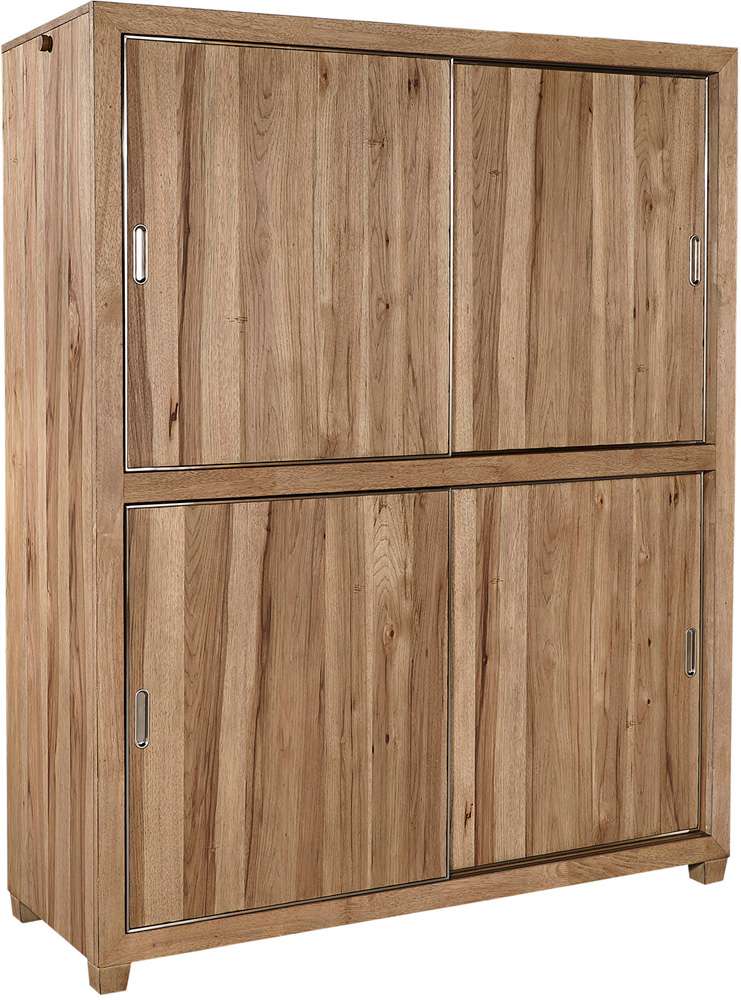 Emery Park - Paxton Sliding Door Strg Chest in Fawn Finish - I262-488