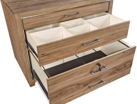 Emery Park - Paxton Workstation/Combo File in Fawn Finish - I262-378 veiw 1