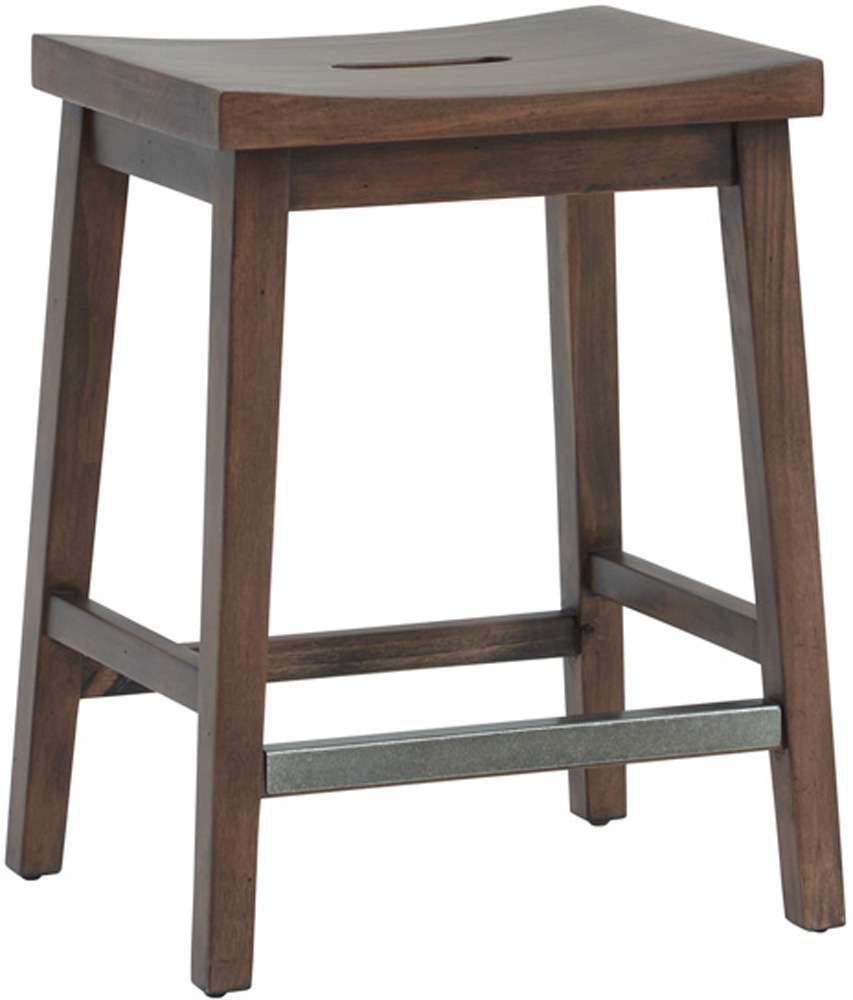 Emery Park - Pinebrook Stool in Pinebrook Brown Finish - I629-9200