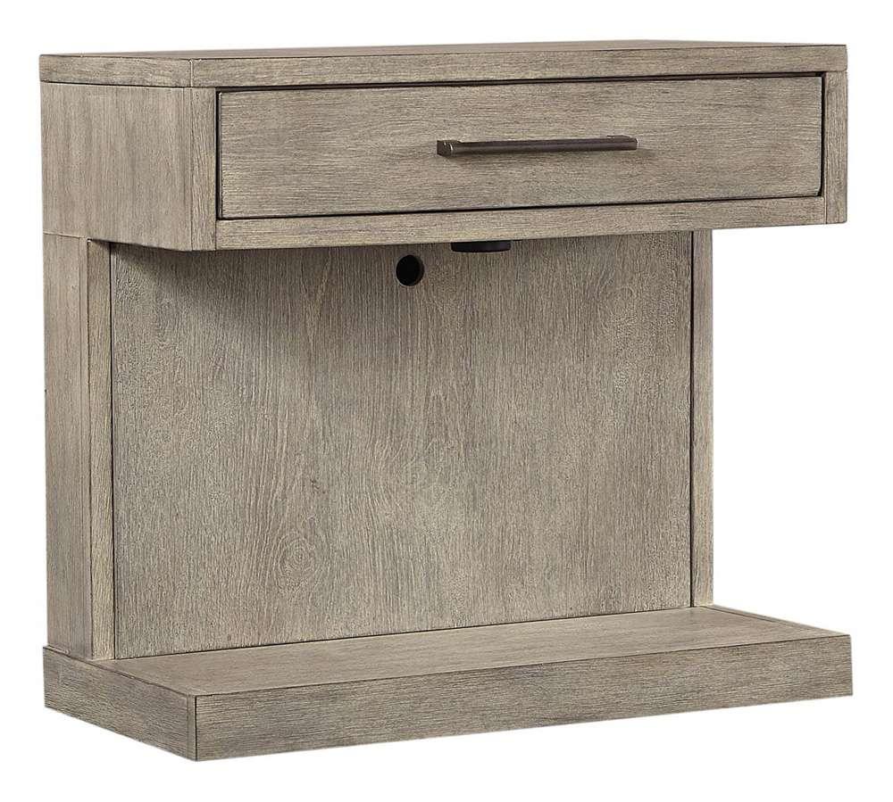 Emery Park - Platinum 1 Drawer NS in Grey Linen Finish - I251-451-3