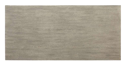 Emery Park - Platinum 60in Desk w/ Open Shelves in Gray Linen Finish - I251-309-2 veiw 7