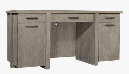 Emery Park - Platinum Credenza in Gray Linen Finish - I251-316-2