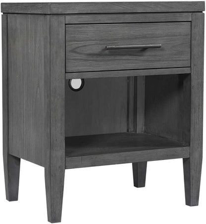 Emery Park - Preston 1 Drawer Nightstand in Urbane Grey Finish - I597-451-1