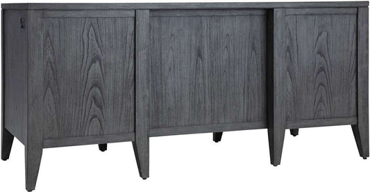 Emery Park - Preston 66in Executive Desk in Urbane Grey Finish - I597-303 view 1