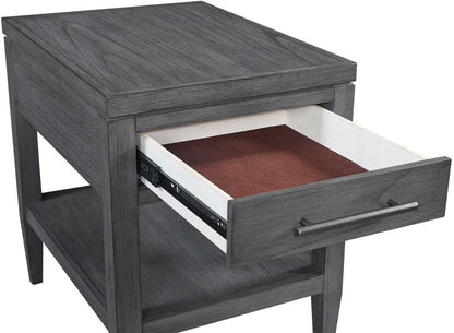 Emery Park - Preston Chairside Table in Urbane Grey Finish - I597-9130 veiw 1