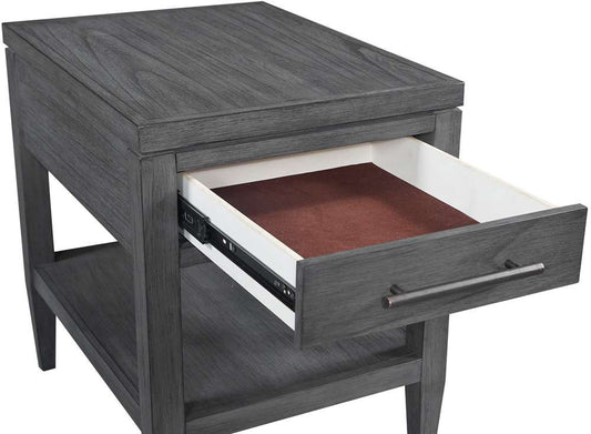 Emery Park - Preston Chairside Table in Urbane Grey Finish - I597-9130 veiw 1