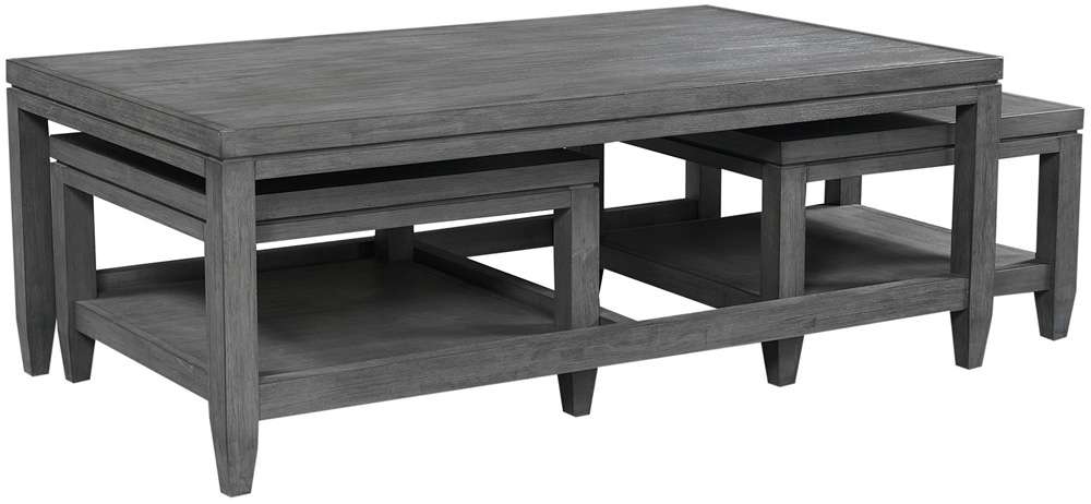 Emery Park - Preston Nesting Cocktail Table in Urbane Grey Finish - I597-9101