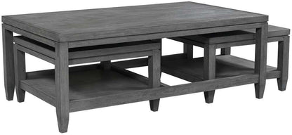 Emery Park - Preston Nesting Cocktail Table in Urbane Grey Finish - I597-9101