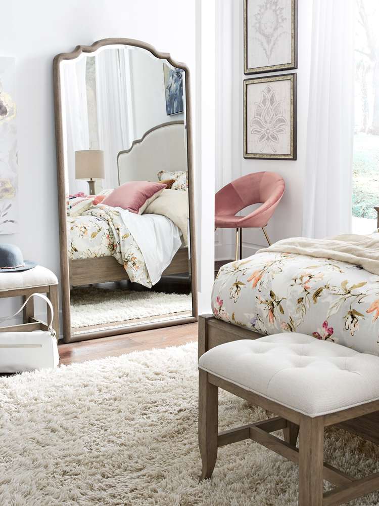 Emery Park - Provence Floor Mirror in Patine Finish - I222-465F view 1
