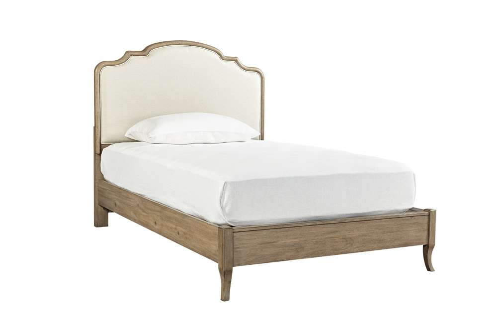 Emery Park  -  Provence Full Upholstered Bed in Patine Finish veiw 1