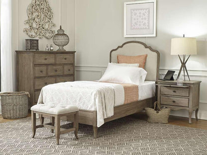 Emery Park  -  Provence Full Upholstered Bed in Patine Finish veiw 4