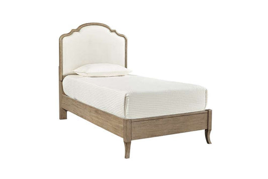 Emery Park  -  Provence Twin Upholstered Bed in Patine Finish veiw 1