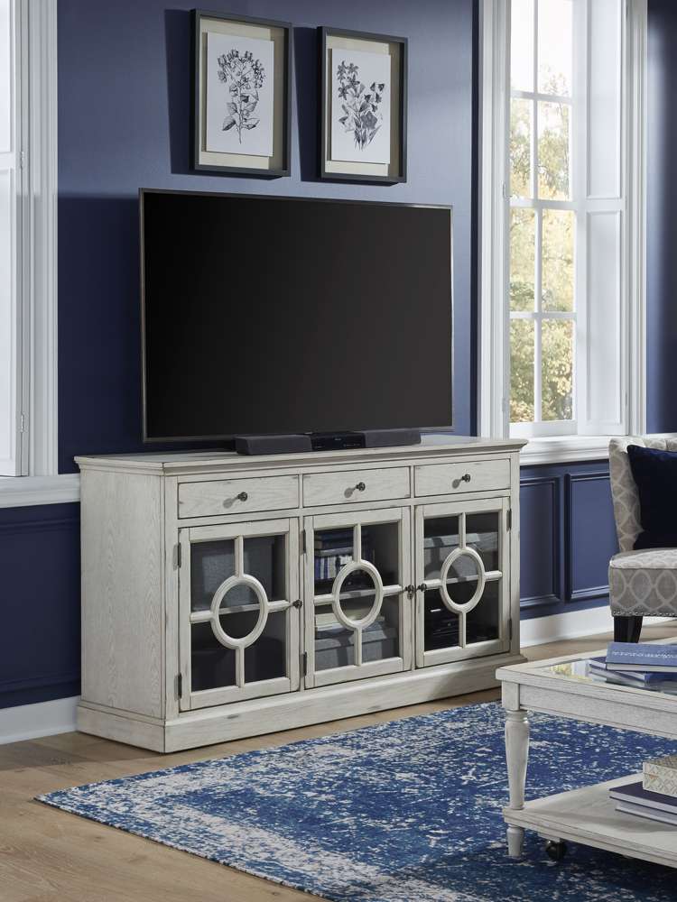 Emery Park - Radius 66in Console in Alabaster Finish - I233-264 veiw 3