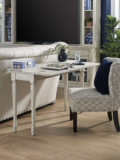 Emery Park - Radius Sofa Table in Alabaster Finish - I233-9151 veiw 2