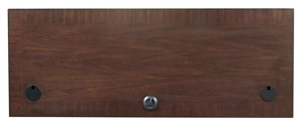Emery Park - Richmond 66in Credenza Desk in Brown Burgundy Finish - I40-316 veiw 5