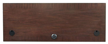 Emery Park - Richmond 66in Credenza Desk in Brown Burgundy Finish - I40-316 veiw 5