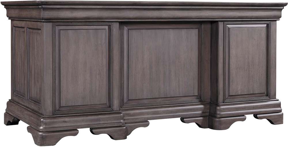 Emery Park - Sinclair 68in Executive Desk in Ash Grey Finish - I224-303 veiw 1