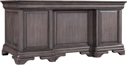 Emery Park - Sinclair 68in Executive Desk in Ash Grey Finish - I224-303 veiw 1
