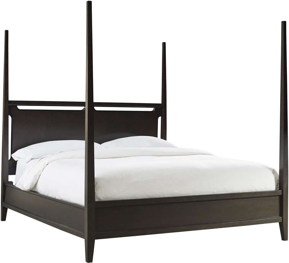 Emery Park - Sutton California King Non Storage Poster Bed in French Roast Finish veiw 1
