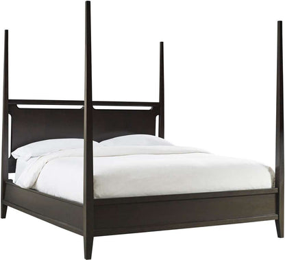 Emery Park - Sutton California King Non Storage Poster Bed in French Roast Finish veiw 1
