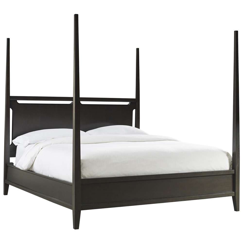 Emery Park - Sutton Queen Non Storage Poster Bed in French Roast Finish veiw 1