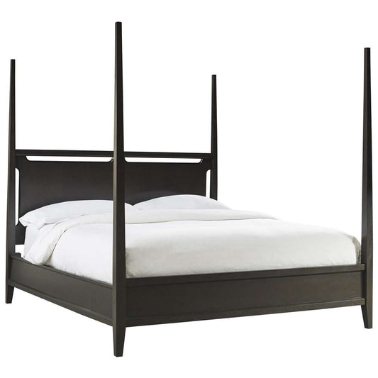 Emery Park - Sutton Queen Non Storage Poster Bed in French Roast Finish veiw 1