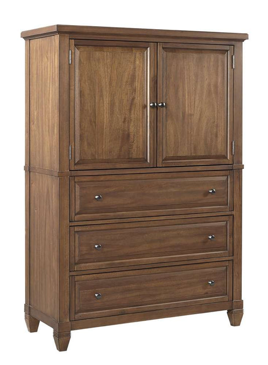 Emery Park - Thornton Door Chest in Sienna Finish - I34-457-SNA veiw 1