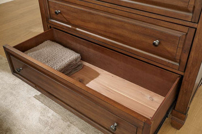 Emery Park - Thornton Door Chest in Sienna Finish - I34-457-SNA veiw 2