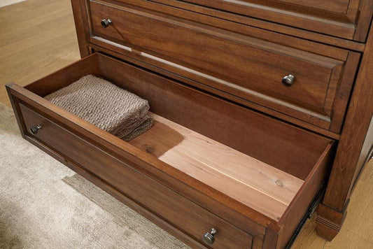Emery Park - Thornton Door Chest in Sienna Finish - I34-457-SNA veiw 2
