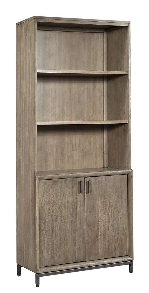Emery Park - Trellis Door Bookcase in Desert Brown Finish - I287-332 veiw 1