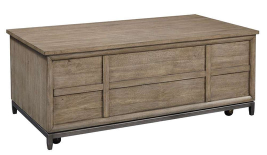 Emery Park - Trellis Lift Top Cocktail Table in Desert Brown Finish - I287-9100 veiw 1