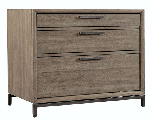 Emery Park - Trellis Workstation/Combo File in Desert Brown Finish - I287-378 veiw 1