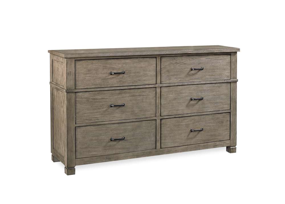 Emery Park - Tucker Dresser in Stone Finish - I45-453 veiw 1