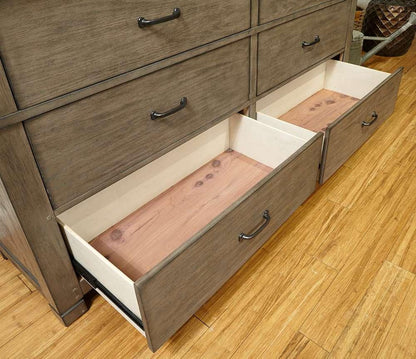 Emery Park - Tucker Dresser in Stone Finish - I45-453 veiw 4