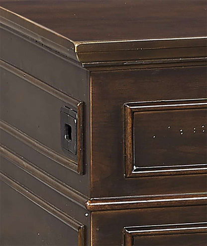 Emery Park - Weston 60in Half-Ped Desk in Brown Ale Finish - I35-371 veiw 3