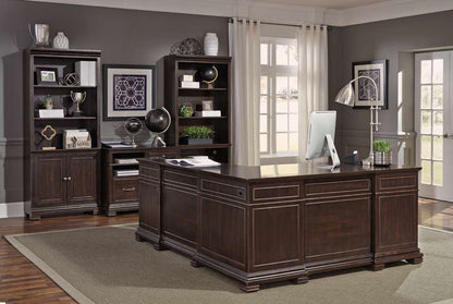 Emery Park - Weston 66in Desk in Brown Ale Finish - I35-307-1 veiw 4
