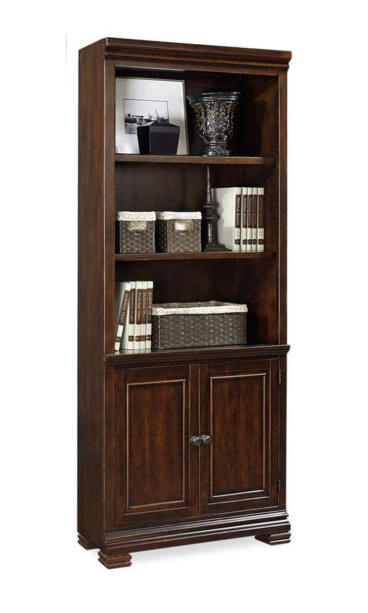 Emery Park - Weston Door Bookcase in Brown Ale Finish - I35-332 veiw 1